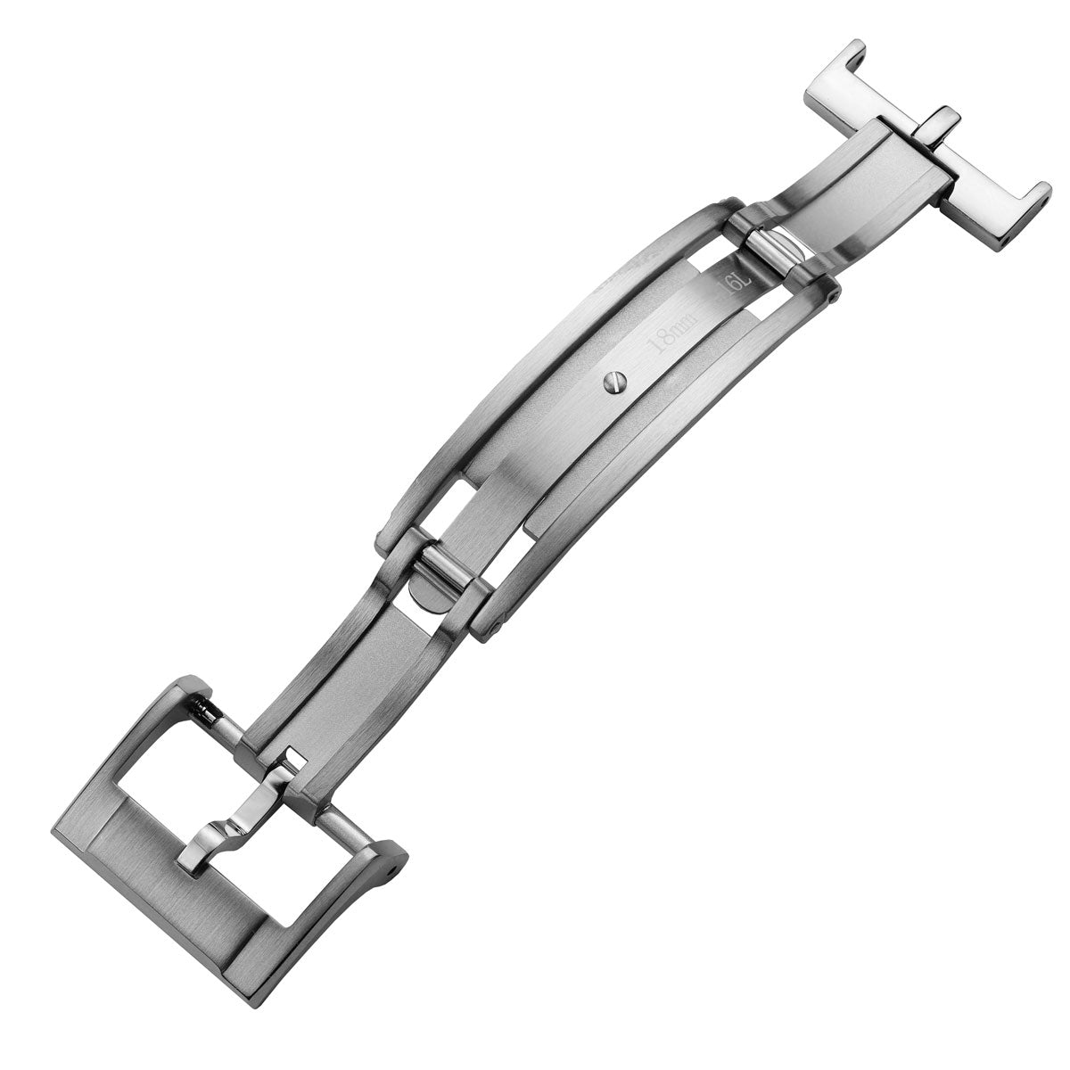 Axis Spring Deployant Clasp – Brushed / Polished