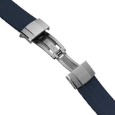 Radius CTS Rubber Watch Strap - Navy Blue