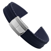 Radius CTS Rubber Watch Strap - Navy Blue