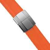 Radius CTS Rubber Watch Strap - Spanish Orange