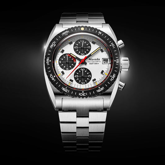 Nivada Grenchen Autochron Panda - Bracelet