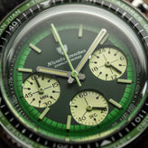 Nivada Grenchen Chronoking Racing II Green - Black Racing Strap