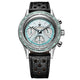 Nivada Grenchen Chronoking Racing II Grey - Black Racing Strap