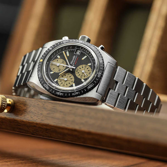 Nivada Grenchen Autochron Mecaquartz - Bracelet