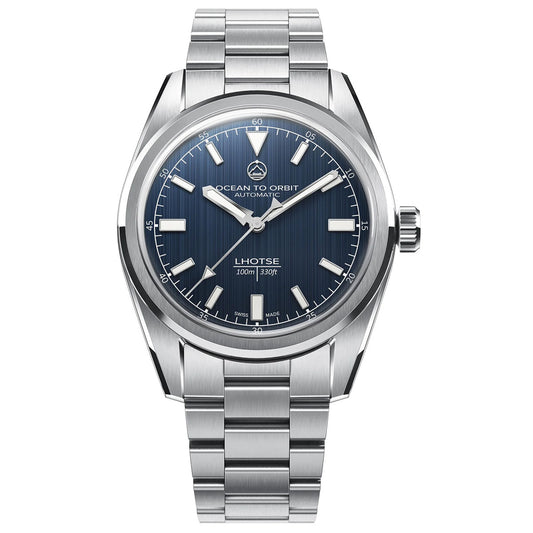 Ocean To Orbit LHOTSE Blue Steel 38.5mm Bracelet