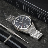 Ocean To Orbit LHOTSE Classic Steel 38.5mm Bracelet