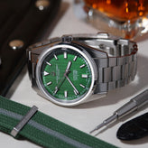 Ocean To Orbit LHOTSE Green Steel 38.5mm Bracelet
