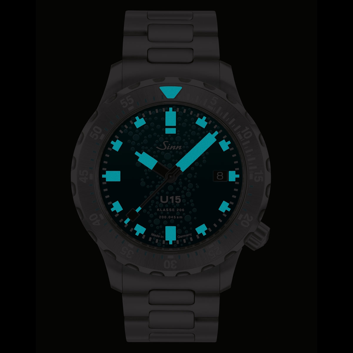 Sinn U15 Submarine Steel Automatic Diving Watch