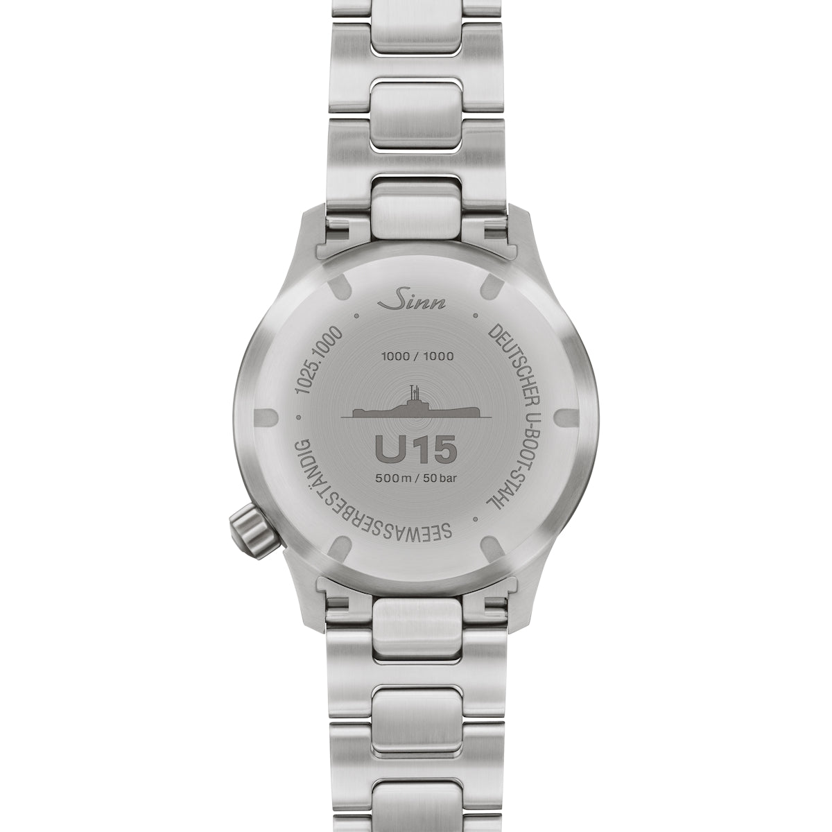 Sinn U15 Submarine Steel Automatic Diving Watch