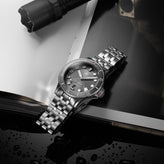 Second Hour Gin Clear Mk3 - Rhodium Dial