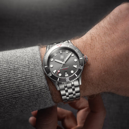 Second Hour Gin Clear Mk3 - Rhodium Dial