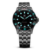Second Hour Gin Clear Mk3 - Black Dial
