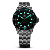 Second Hour Gin Clear Mk3 - Emerald Dial