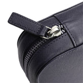 WatchGecko Dual Travel Watch Case - Navy Blue / Orange