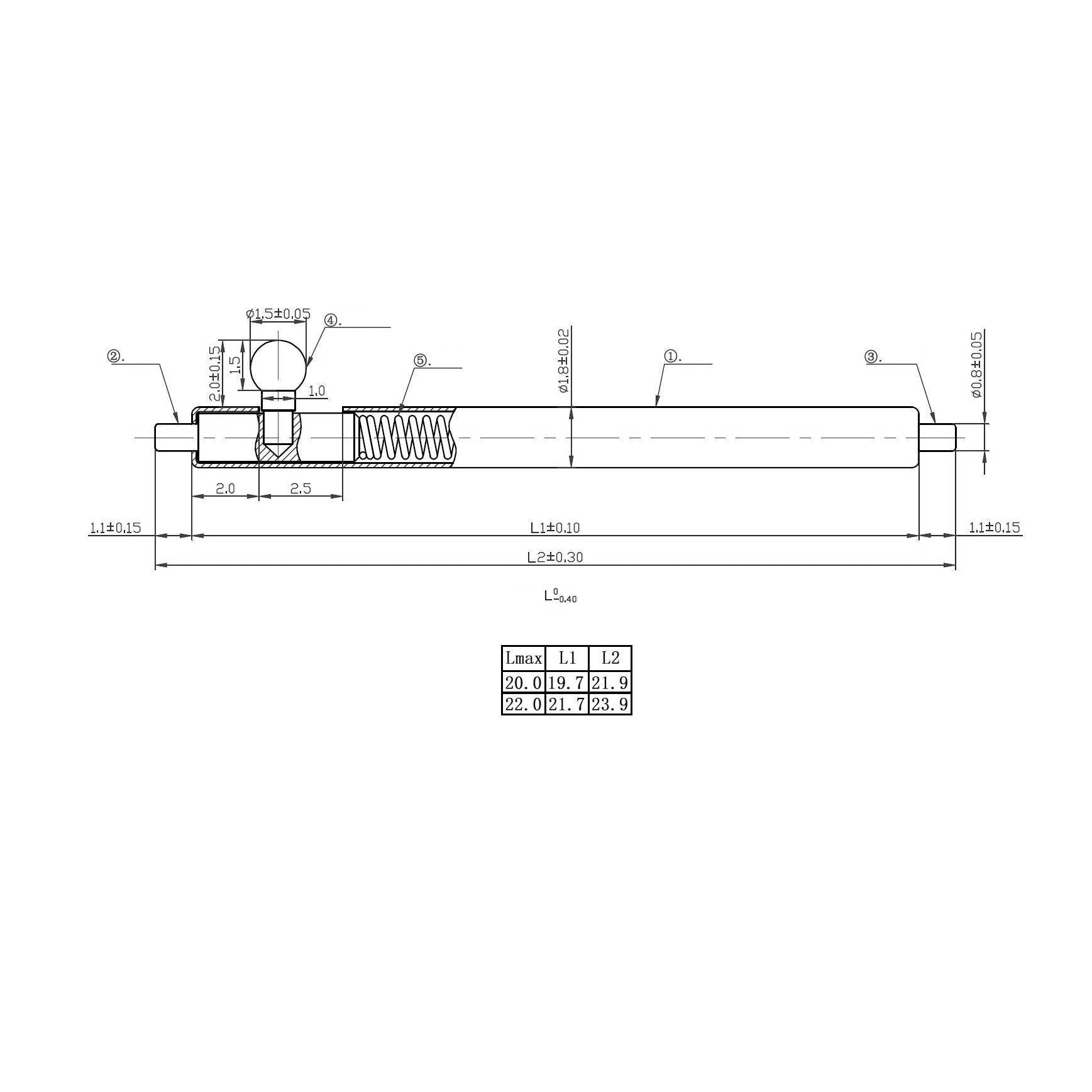 Spring 8 Bar Quick Release Spring Bars with Standard 0.8mm Tips | WatchGecko