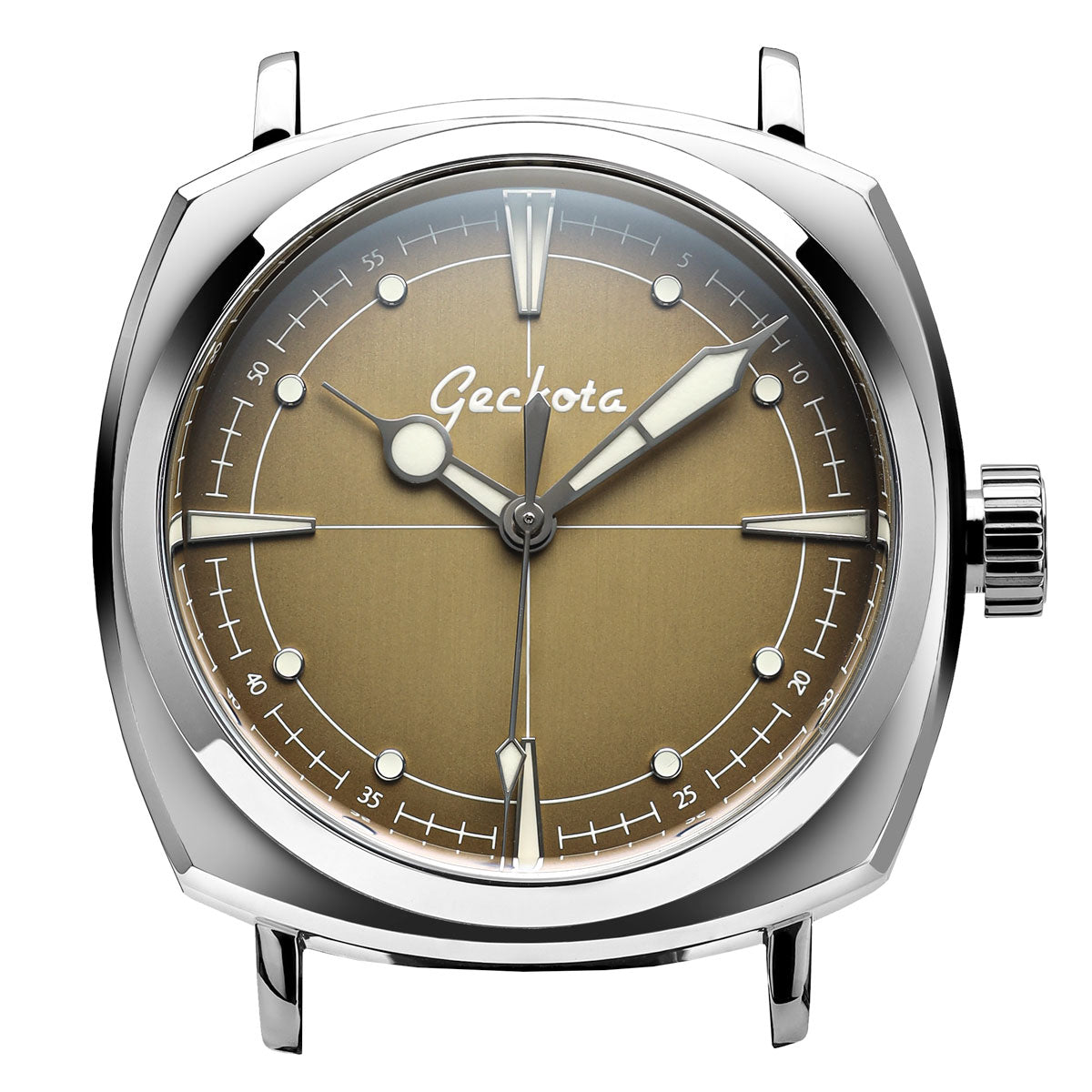 Pioneer Automatic Watch - Brushed Beige Edition