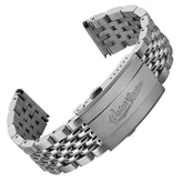 Premium Stainless Steel Beads of Rice Watch Bracelet