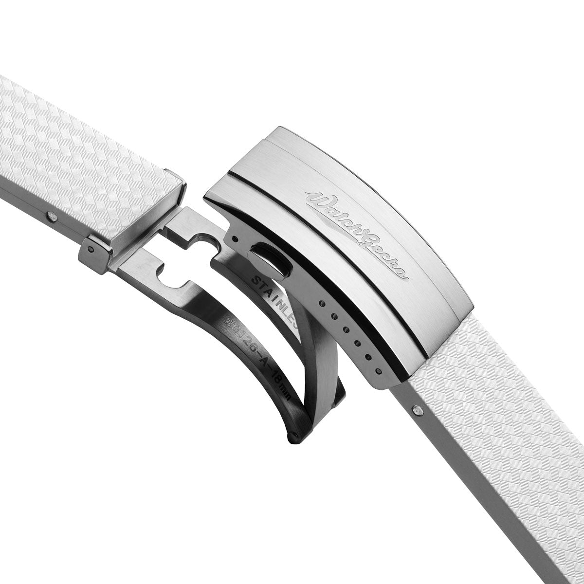 Clasp Integrated Rubber Watch Strap Rubber Watch Straps Watch