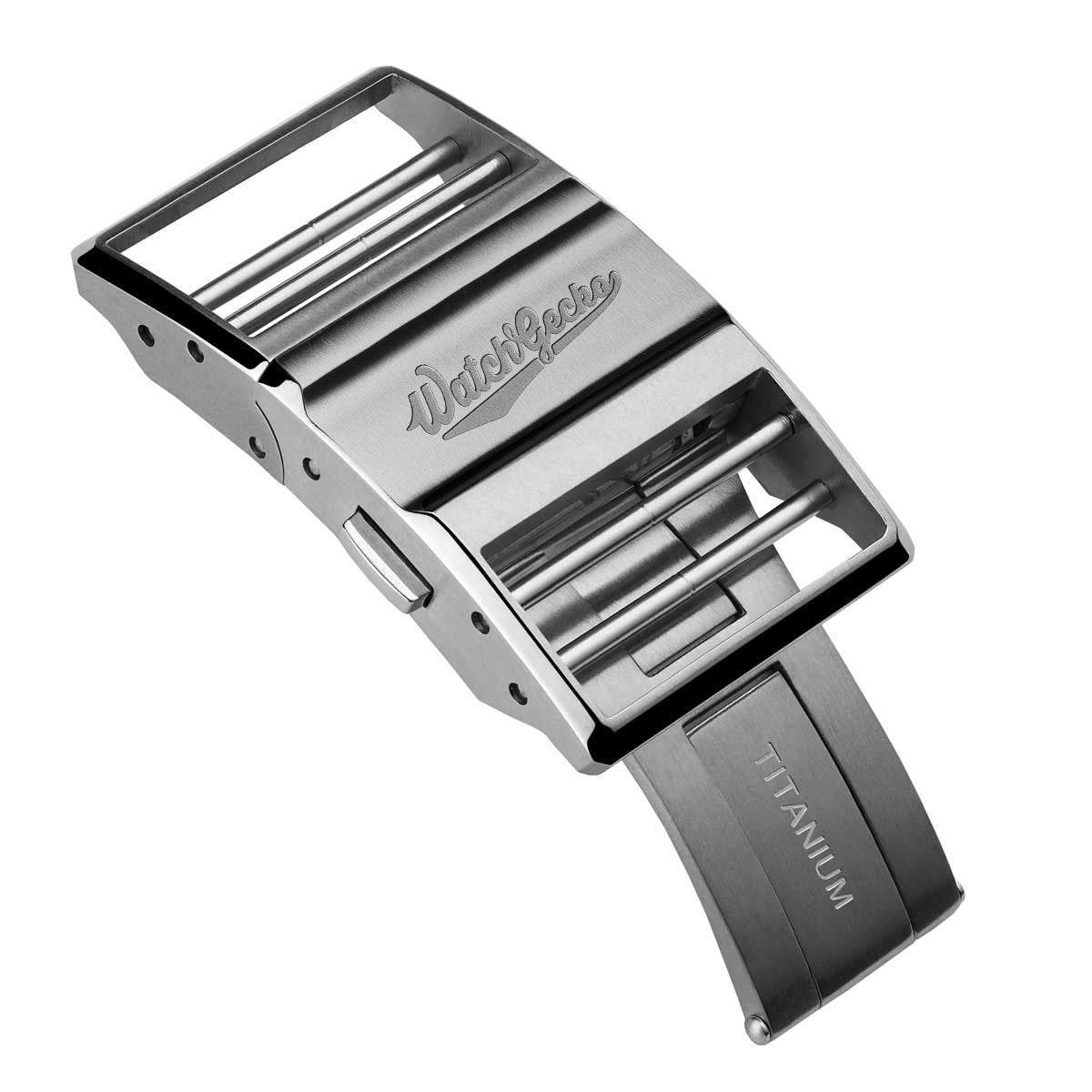WatchGecko OCTOPOD Titanium MK3 Buckle - Brushed/Polished
