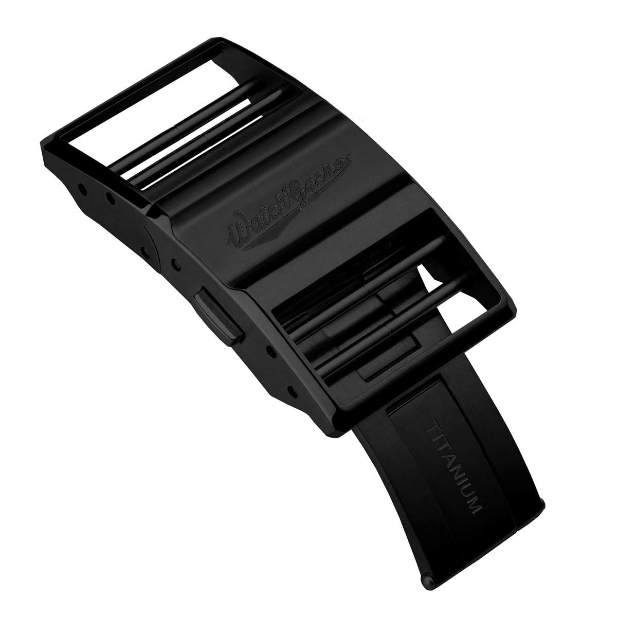 WatchGecko OCTOPOD Titanium MK3 Buckle - Super Black