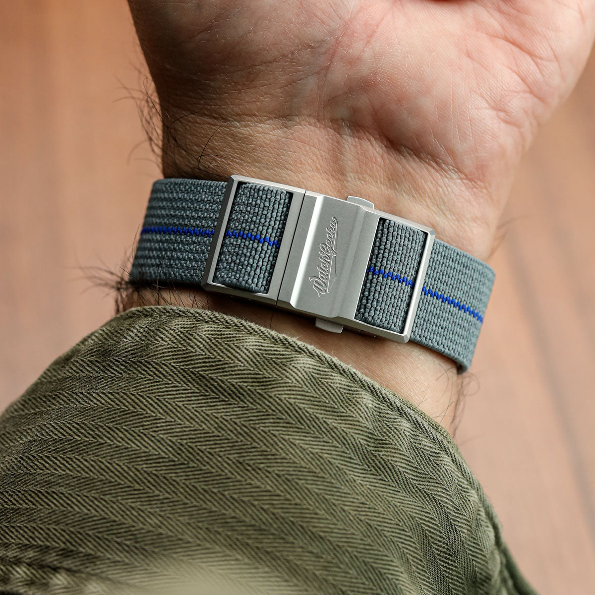 WatchGecko OCTOPOD Titanium MK3 Buckle - Sandblasted