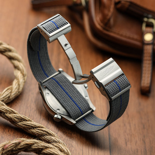 WatchGecko OCTOPOD Titanium MK3 Buckle - Sandblasted
