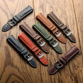 Lerano Tuscan Padded Leather Watch Strap Range