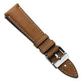 Original Highley Half Padded Martino Italian Leather Watch Strap - Gold
