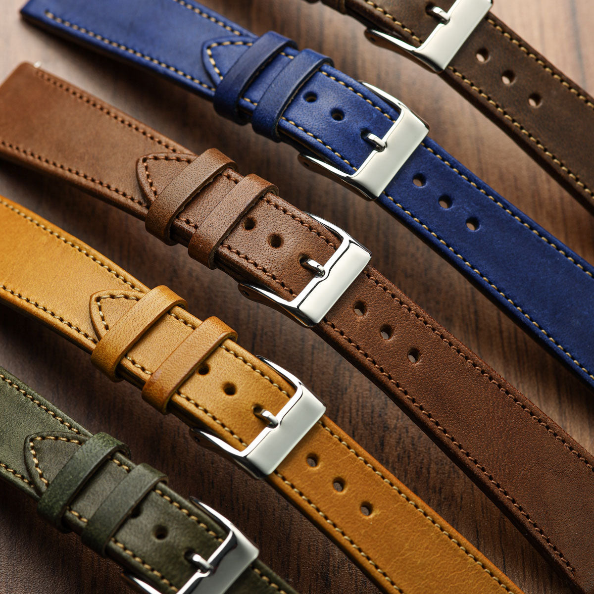 Missouri Vintage Leather Watch Strap