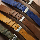 Missouri Vintage Leather Watch Strap