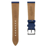 Missouri Vintage Leather Watch Strap - Navy