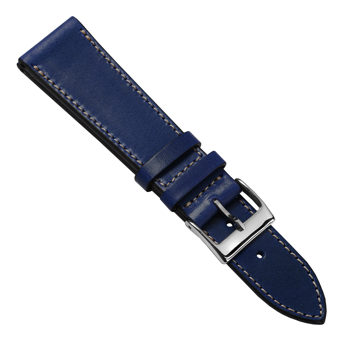 Radstock Missouri Vintage Leather Watch Strap - Blue
