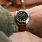 Missouri Vintage Leather Watch Strap - Tan