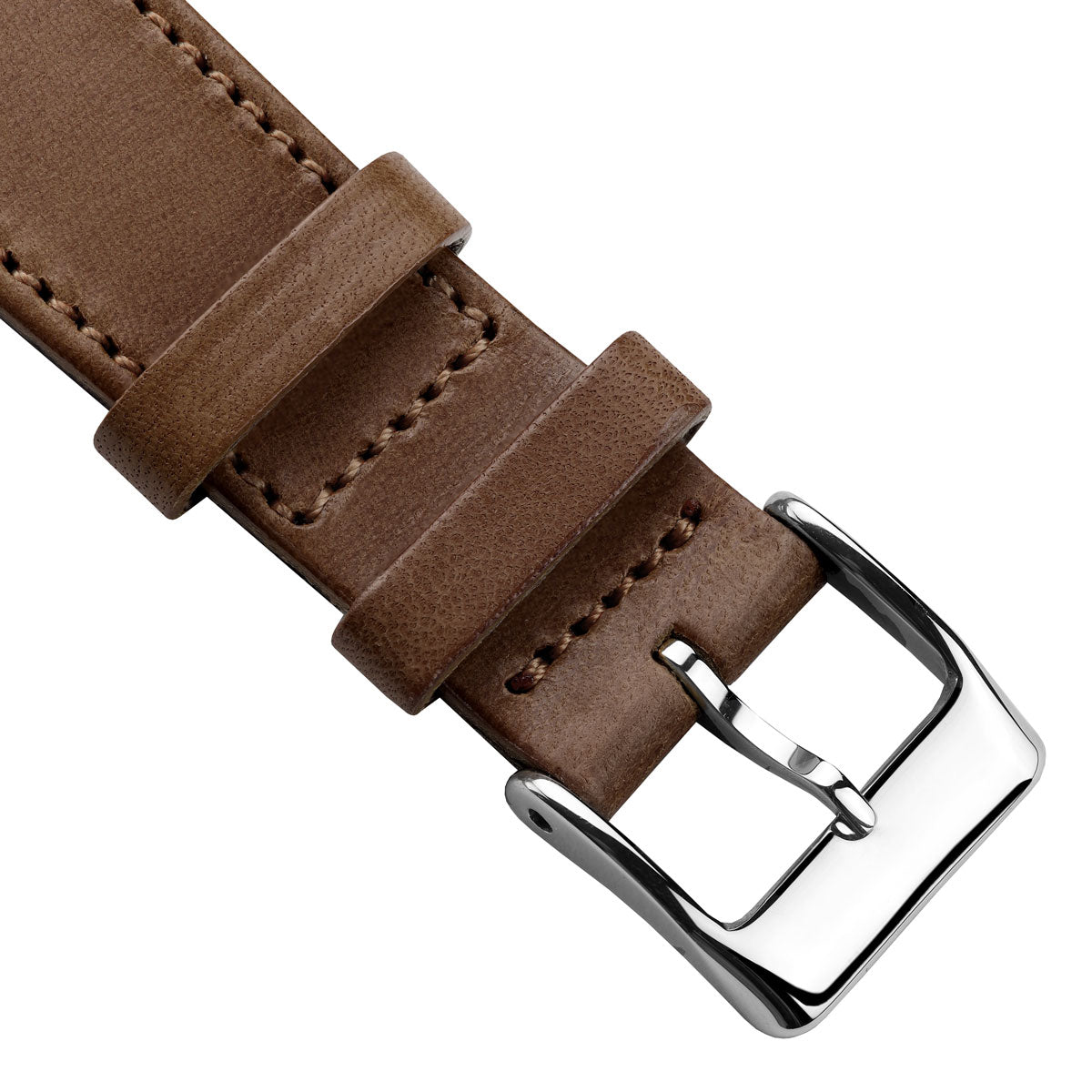 Missouri Vintage Leather Watch Strap - Tan
