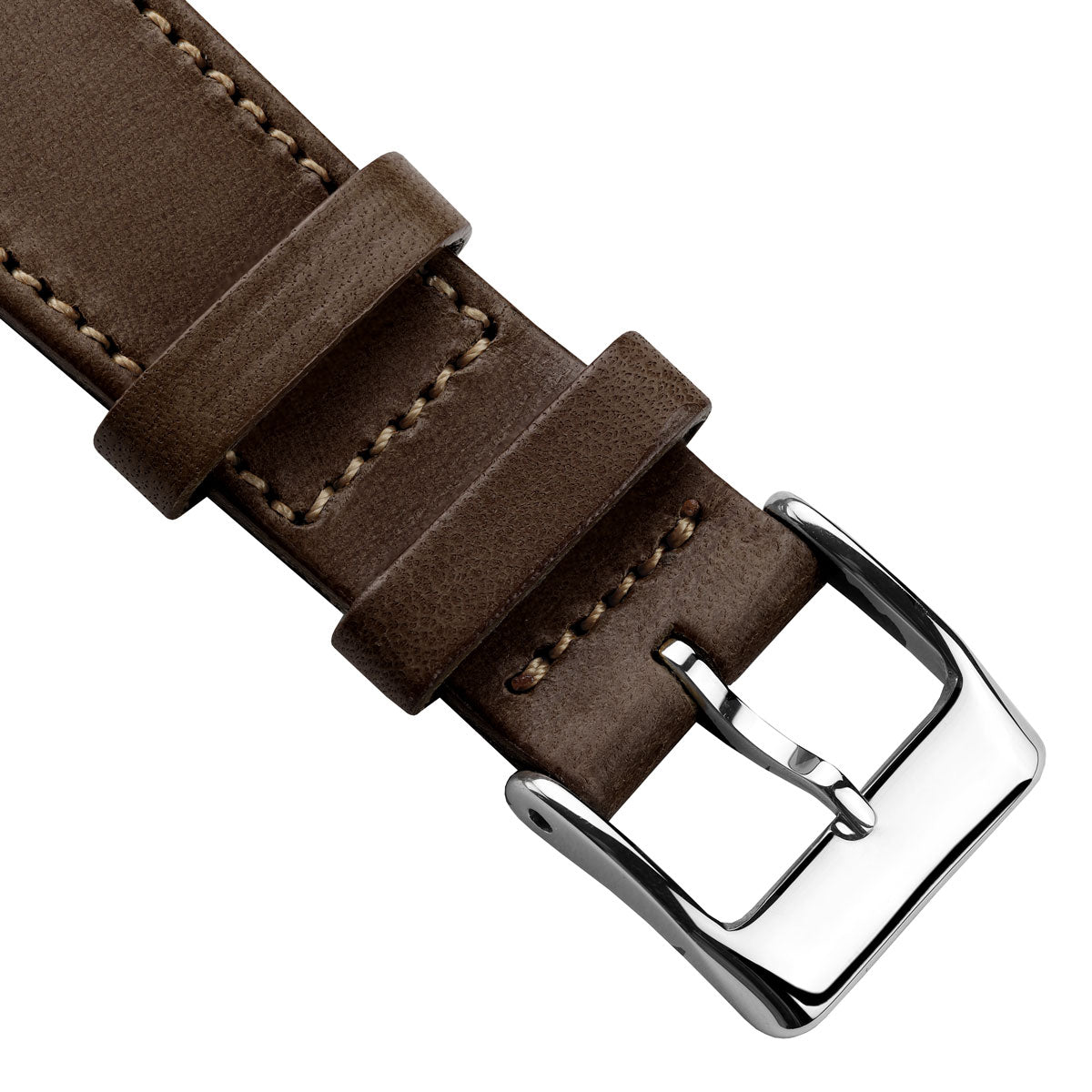 Missouri Vintage Leather Watch Strap - Espresso