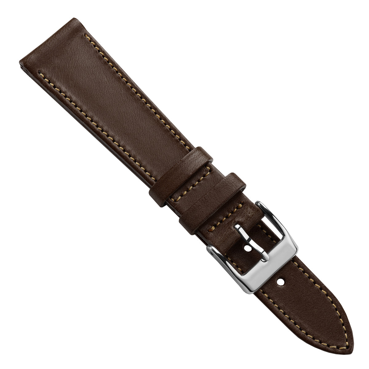 Missouri Vintage Leather Watch Strap - Espresso