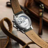 Hatherly Badalassi Caro - Olive Green/Beige Stitch