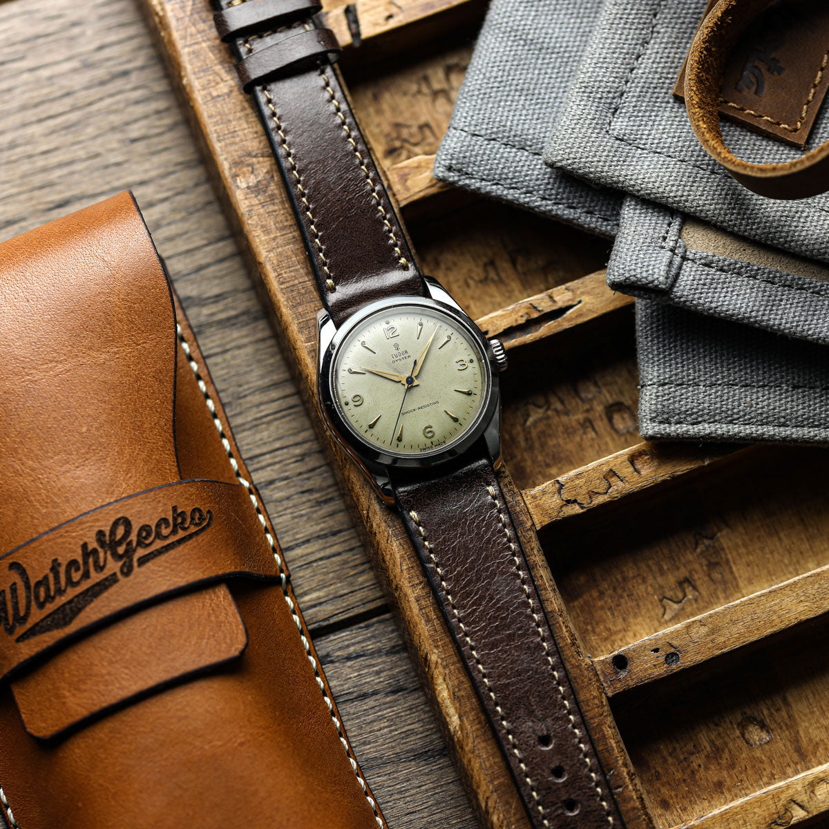 Radstock Vintage Genuine Leather Watch Strap