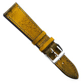 Radstock Vintage Genuine Leather Watch Strap - Vintage Gold