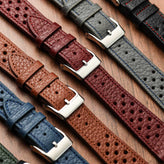Ashdown Togo Leather Racing Watch Strap Range