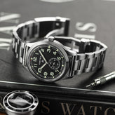 Hylton Solid Stainless Steel Diver's Watch Bracelet - Fully Brushed