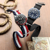 WatchGecko Standard Issue Military Strap - Tactical Black