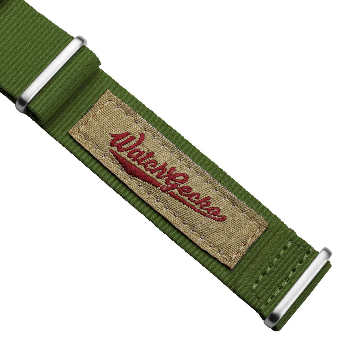 WatchGecko Standard Issue Military Strap - Olive Drab