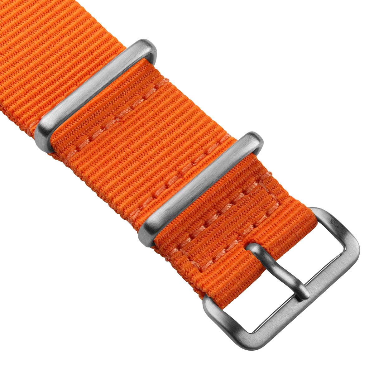 WatchGecko Standard Issue Military Strap - Utility Orange