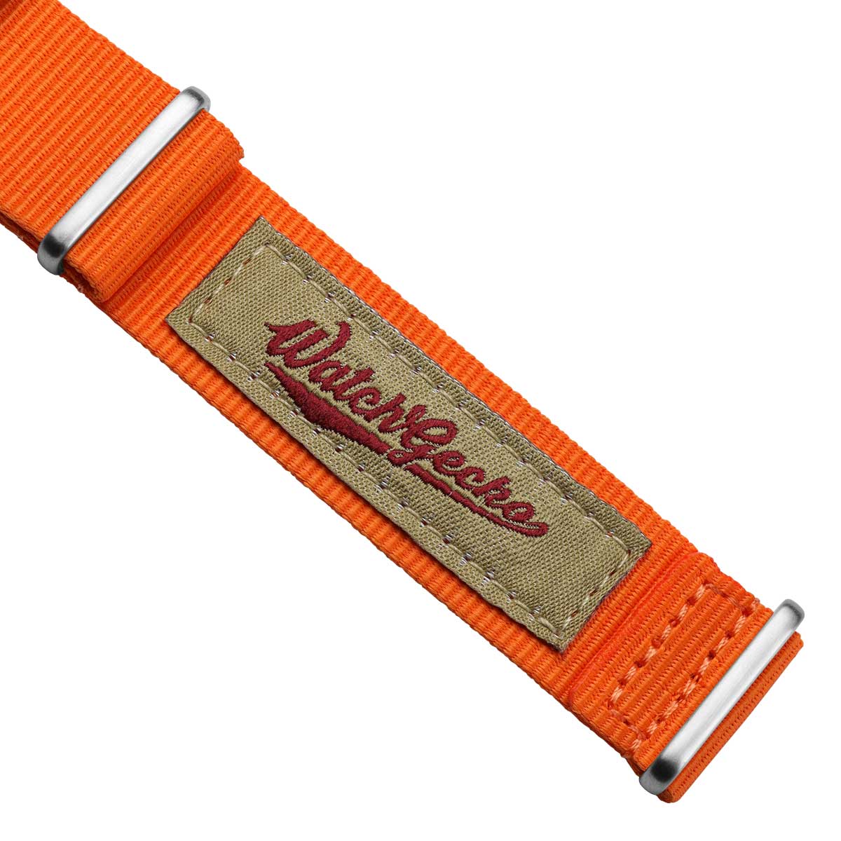 WatchGecko Standard Issue Military Strap - Utility Orange