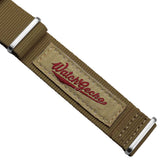 WatchGecko Standard Issue Military Strap - Grarrison Brown