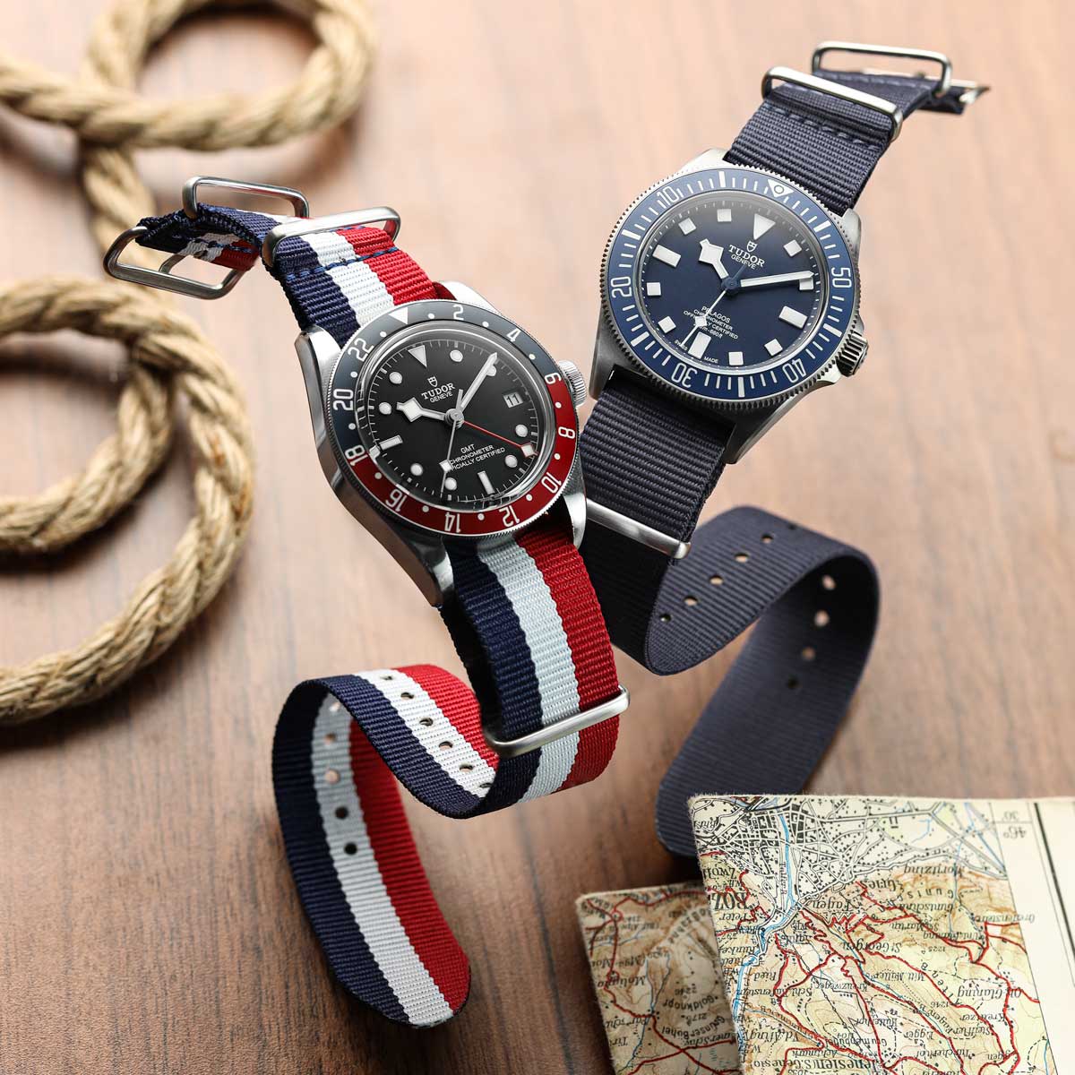 WatchGecko Standard Issue Military Strap - Admiralty Grey