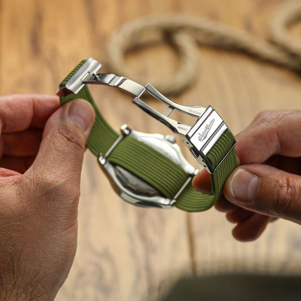 OCTOPOD Ridge Nylon Watch Strap - Ares