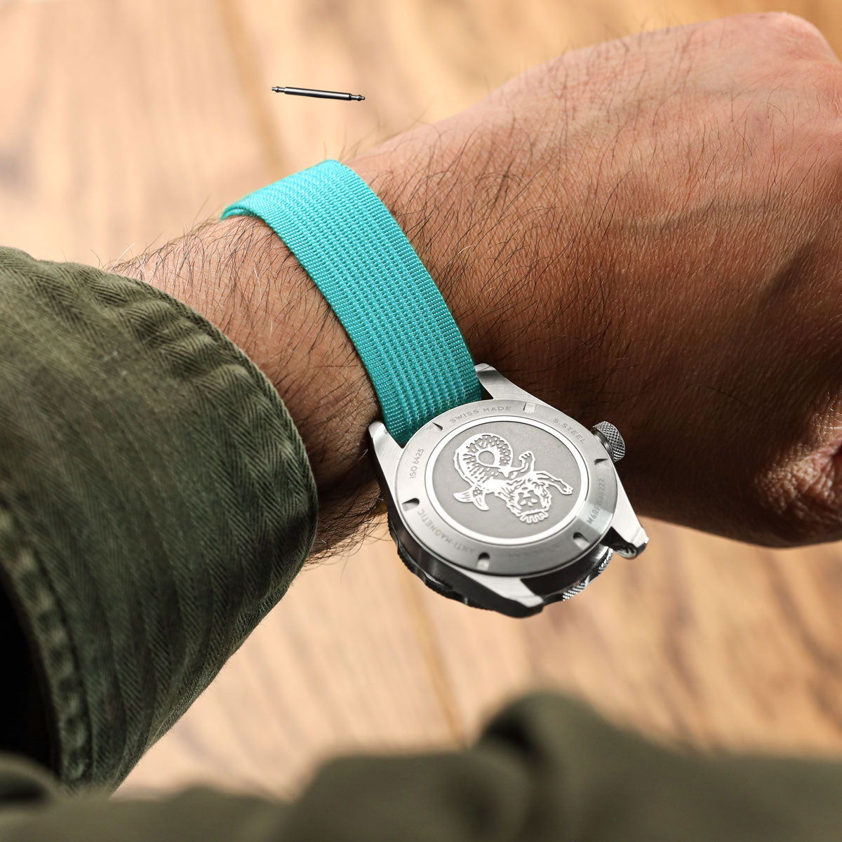 OCTOPOD Ridge Nylon Watch Strap - Poseidon