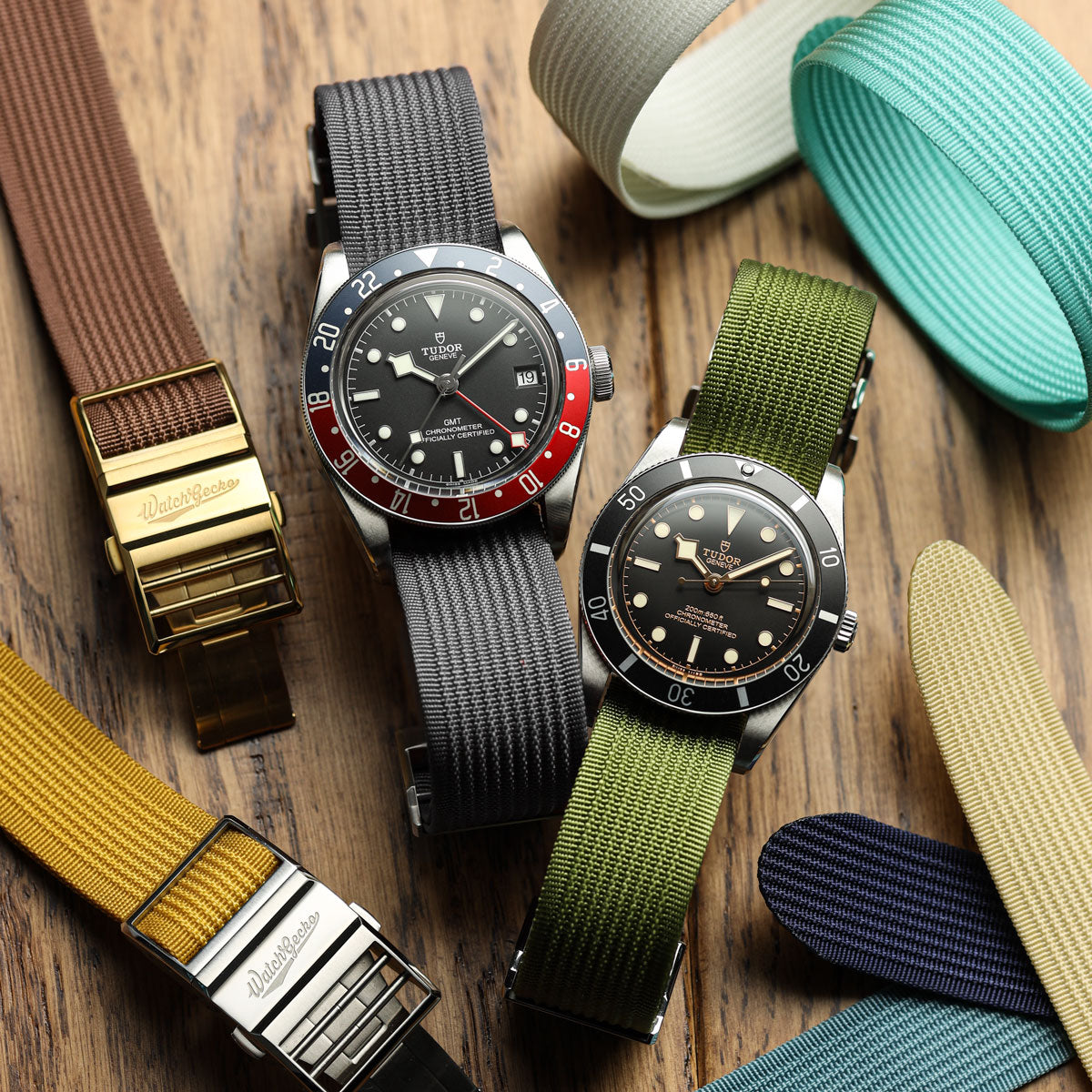 OCTOPOD Ridge Nylon Watch Strap Athena WatchGecko